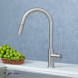 Vòi rửa bát Kluger KLF0031S | Vòi dây rút 2 đường nước Nóng - Lạnh | Hàng chính hãng 3
