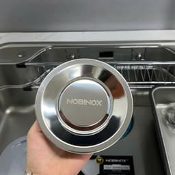 CHẬU RỬA BÁT 1 HỐ NOBINOX ARVO B180 | Kích thước 80x50cm 8