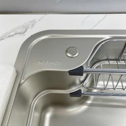 CHẬU RỬA BÁT 1 HỐ NOBINOX ARVO B180 | Kích thước 80x50cm 4