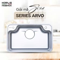 CHẬU RỬA BÁT NOBINOX ARVO B275 | Kích thước 75x48cm 3