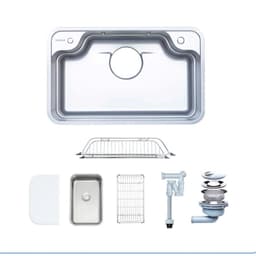 CHẬU RỬA BÁT NOBINOX ARVO B275 | Kích thước 75x48cm 2