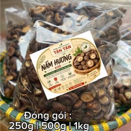 Nấm Hương Khô Loại 1 Tai To Dày, Thơm  Ngon, Đóng Gói 250G | 500G | 1KG dacsanvietgiasi 6