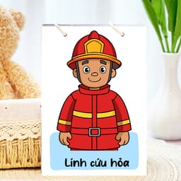 Thẻ Flash EVON BABY dạy bé tập nói -Thẻ Tranh Gọi Tên Người Thân 4