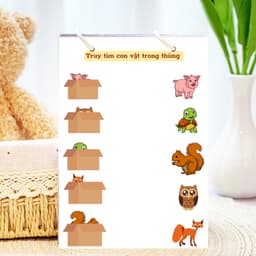 Thẻ Flash EVON BABY dạy bé tập nói - BÉ TẬP NỐI HÌNH VỚI BÓNG 4