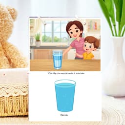 Thẻ Flash EVON BABY dạy bé tập nói - Bé nghe hiểu và làm theo hành động - Mẹ Sai Vặt Con 3