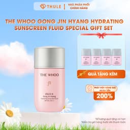 Set Kem Chống Nắng Whoo Hồng Vital Sun Fluid SPF50+ PA+++ 5pcs – Dưỡng Da Chống Nắng 1