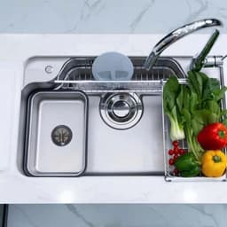 CHẬU RỬA BÁT 1 HỐ NOBINOX ARVO B085 4
