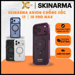 [Có iP18] Ốp SKINARMA AVION DRIFT-NODE™ Chống Sốc Có Nút Control Chính Hãng cho iP 18 | 17 Pro Max 1