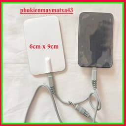 Cặp miếng dán điện xung dẻo 6cm x 9cm dùng cho máy massage điện xung DH14, DH16, DTT Care 086... 5