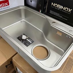 Chậu rửa 1 hố Nobinox NOVA  A182 | HÀNG CHÍNH HÃNG 5