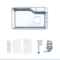 Chậu rửa 1 hố Nobinox NOVA  A182 | HÀNG CHÍNH HÃNG 2