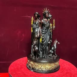 Tượng nữ thần Hecate in 3D . cao 22 cm 4