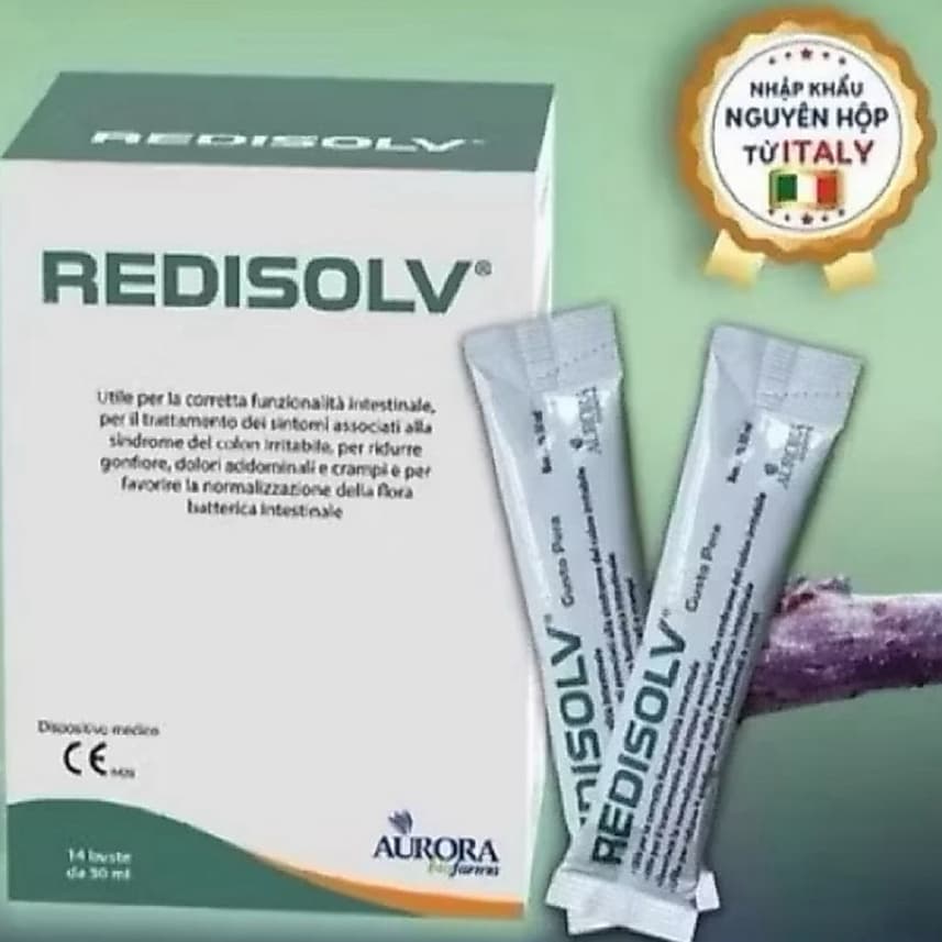 Redisolv Gel (Hộp 14 gói x 30ml )Hỗ trợ tiêu hóa, giảm cảm giác đầy hơi, chướng bụng