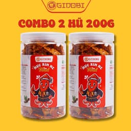 [GIDOBI] Mực rim me Phan Thiết cay ít 200g – Vị chua ngọt cay hài hòa, mực tươi ngon, ăn liền tiện lợi-ăn vặt ngon rẻ 5