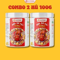 [GIDOBI] Khô Mực Xé Sốt Bơ Tỏi Phan Thiết 200g-Thơm ngon, đậm đà, chuẩn vị, chất lượng xuất khẩu. 5