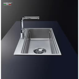 CHẬU RỬA BÁT NOBINOX LIRA NJ560D | Hàng chính hãng | BH 10 NĂM 5