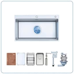 CHẬU RỬA BÁT NOBINOX LIRA NJ564D | Hàng chính hãng 2
