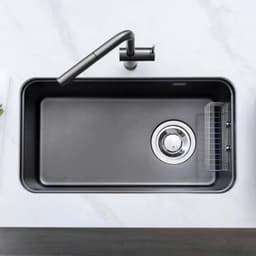 CHẬU RỬA BÁT 1 HỐ NOBINOX NOVA A284B 5