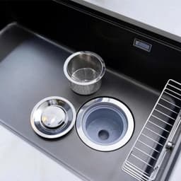 CHẬU RỬA BÁT 1 HỐ NOBINOX NOVA A284B 7