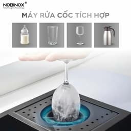 CHẬU RỬA BÁT 1 HỐ NOBINOX LUMIA NJ511B 5