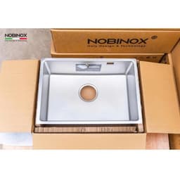CHẬU RỬA BÁT NOBINOX LISA NN645S | KÍCH THƯỚC 64 X 44CM | HÀNG CHÍNH HÃNG 4