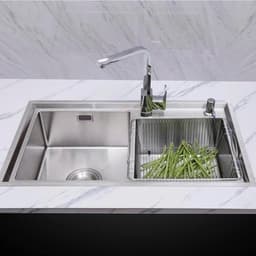 CHẬU RỬA BÁT 2 HỐ NOBINOX LIKEN NL786 7