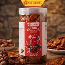 [GIDOBI] Mực rim me Phan Thiết cay ít 200g – Vị chua ngọt cay hài hòa, mực tươi ngon, ăn liền tiện lợi-ăn vặt ngon rẻ 2