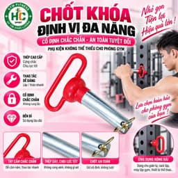Chốt Xoay Đa Chiều Chốt Cài Gắn Rack Tập Gym Tập Luyện Tại Nhà Hợp Kim Tại HC Sport 2