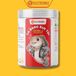 [GIDOBI]Cá Bống Biển Rim Tỏi – Mặn Ngọt Đậm Đà Ăn Hao Cơm (Hũ 100g-200g, HSD 12 Tháng)Đặc Sản Phan Thiết, Ăn liền. 6