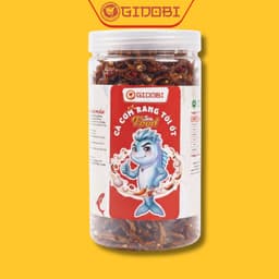 [GIDOBI]Cá Cơm Rang Tỏi Ớt – Cay nồng đậm vị(Hũ 100g-200g, HSD 12 Tháng) Đặc Sản Phan Thiết, Ăn liền. 7