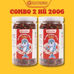 [GIDOBI]Cá Cơm Rang Tỏi Ớt – Cay nồng đậm vị(Hũ 100g-200g, HSD 12 Tháng) Đặc Sản Phan Thiết, Ăn liền. 8