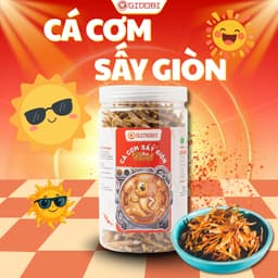[GIDOBI] Cá cơm sấy giòn - chuẩn xuất khẩu - 100g-200g đồ ăn vặt ngon giá rẻ Đặc Sản Phan Thiết 1