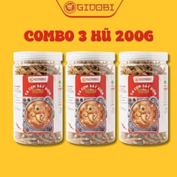 [GIDOBI] Cá cơm sấy giòn - chuẩn xuất khẩu - 100g-200g đồ ăn vặt ngon giá rẻ Đặc Sản Phan Thiết 9