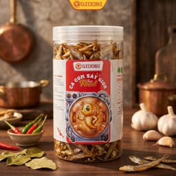 [GIDOBI] Cá cơm sấy giòn - chuẩn xuất khẩu - 100g-200g đồ ăn vặt ngon giá rẻ Đặc Sản Phan Thiết 3
