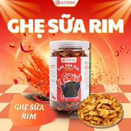 [GIDOBI] Ghẹ Sữa Rim Gia Vị Xóc Đều, có càng giòn ngon - Đồ Ăn Vặt Thơm Ngon Thấm Vị Đặc Sản Phan Thiết 1