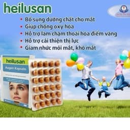 Viên Uống Bổ Mắt Heilusan Augen Kapseln - Hỗ Trợ Cải Thiện Thị Lực, Giảm Nhức Mỏi Mắt 30 Viên/Hộp 2