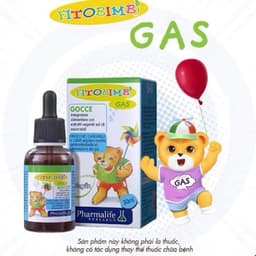 FITOBIMBI GAS Hỗ Trợ Giảm Nôn Trớ, Đầy Hơi, Chướng  Bụng, Kho Tiêu Cho Bé Chai 30ml 1
