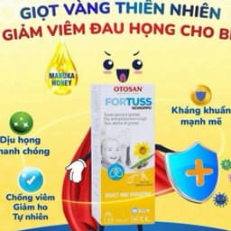 Siro Ho Thảo Dược Fortuss Otosan (Mẫu mới) Hỗ trợ Bổ Phế , Làm Dịu Con Ho, Bảo Vệ Niêm Mạc 2