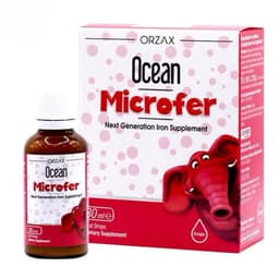 Ocean Microfer -sắt hữu cơ nhỏ giọt cho bé giúp cải thiện tình trạng thiếu máu (lọ 30ml) | Nhập khẩu chính hãng Châu Âu 2
