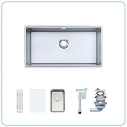CHẬU RỬA BÁT 1 HỐ NOBINOX ROSA NN974DT | Hàng chính hãng 2