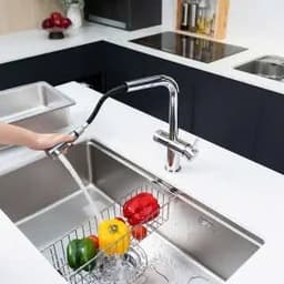 CHẬU RỬA BÁT 1 HỐ NOBINOX ROSA NN974DT | Hàng chính hãng 6
