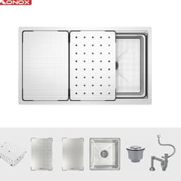 Chậu rửa bát Konox 7644SU Dekor 2
