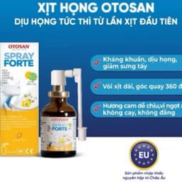 Xịt Họng OTOSAN SPRAY FORTE  – Giảm Đau, Ngứa Họng, Viêm Amidan – Thảo Dược Tự Nhiên – Xoay 360° – Lọ 30ml 4