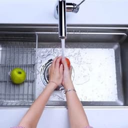CHẬU RỬA BÁT 1 HỐ NOBINOX LIRA NJ562D | Hàng chính hãng 6