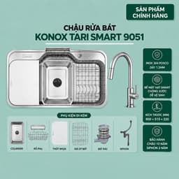 Chậu rửa bát Konox Tari Smart 9051 1