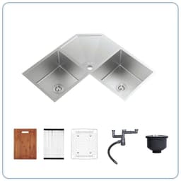 CHẬU RỬA BÁT 2 HỐ NOBINOX LIKEN NL700 2