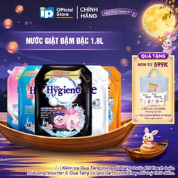 Nước Giặt Đậm Đặc Hygiene 1.8L (Dịu Êm/ Ánh Dương Hạnh Phúc/ Hoa Mẫu Đơn/ Bung Tỏa Ngọt Ngào/ Ánh Dương Rực Rỡ) 1