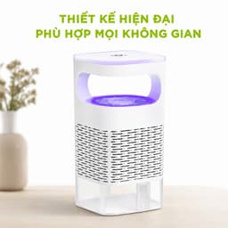 Đèn Bắt Muỗi Thông Minh Kèm Đèn Ngủ Ánh Sáng Xanh Thu Hút Muỗi Bằng Ánh Sáng UV GD390 2