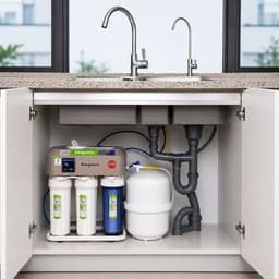 Máy Lọc Nước Kangaroo Hydrogen KG12K3-H1, 12 Lõi Lọc RO Vortex, Tạo Hydrogen, Để Gầm Tủ Bếp Công Suất 18L/H 8