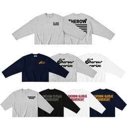 Áo Thun Tay Dài Long Sleeve Boxy,Áo Phông  Form Rộng Cổ Tròn Chữ Movement Unisex Nam Nữ Basic Cá Tính Dễ Phối Đồ 1